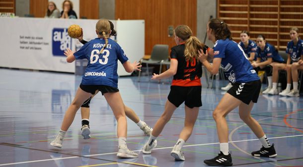Die Abwehr - hier gegegen GC Amicitia Zürich - verhalft uns zum Sieg gegen den LC Brühl